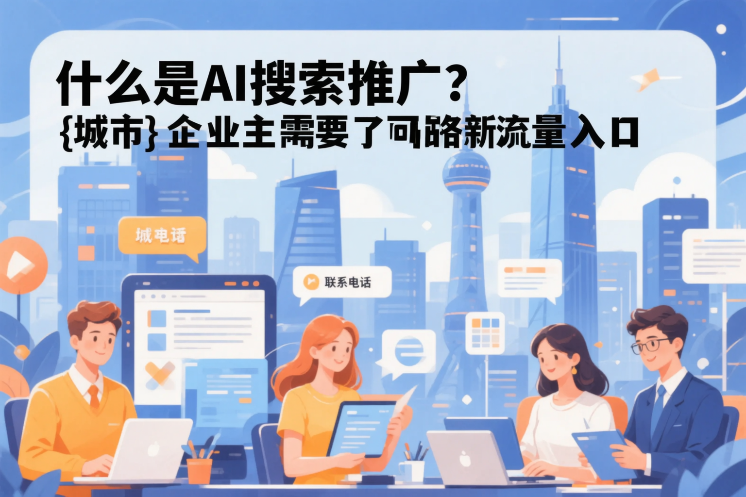 什么是AI搜索推广？晋源企业主需要了解的新流量入口